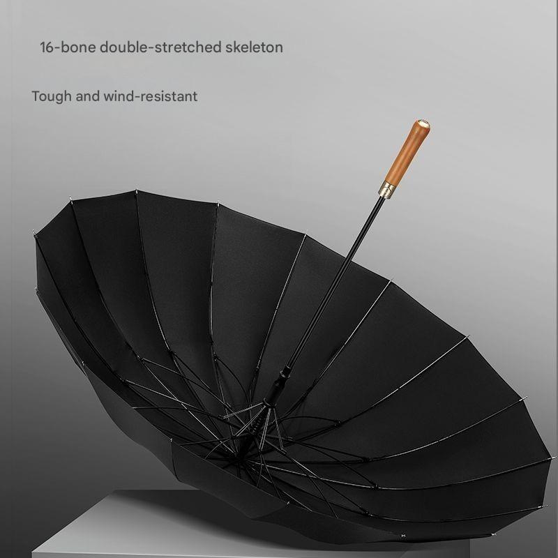 Automatic Wooden Handle Umbrel - đánh giá và giá Golf Umbrella