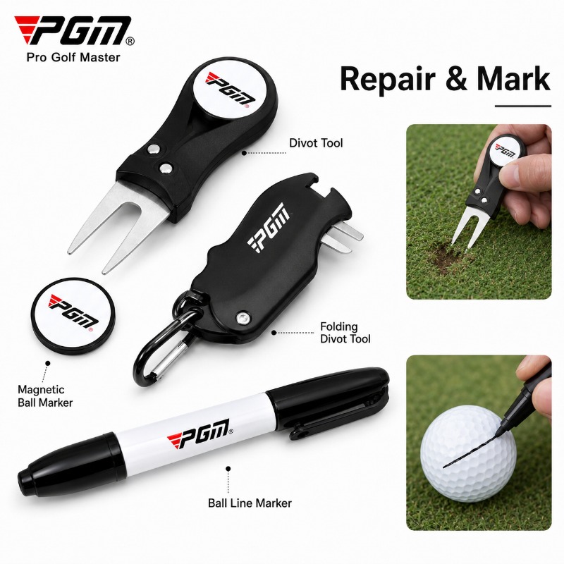 PGM Golf Club Cleaning Kit Mic - đánh giá và giá Golf Towel