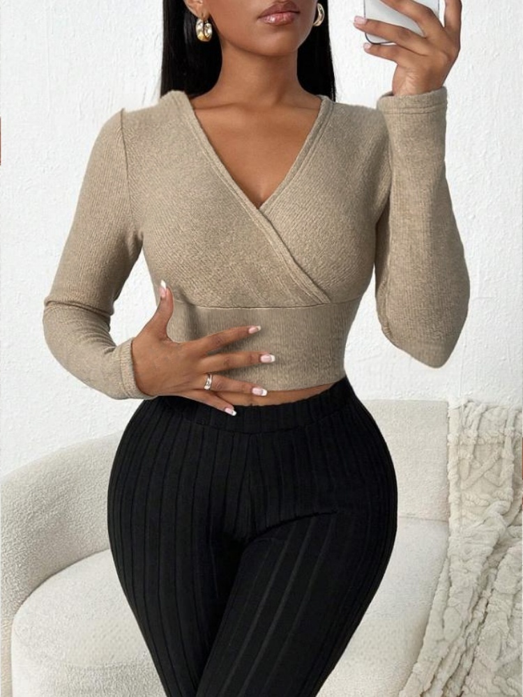 Women Long Sleeve Crop Top V N - đánh giá và giá Golf Tees
