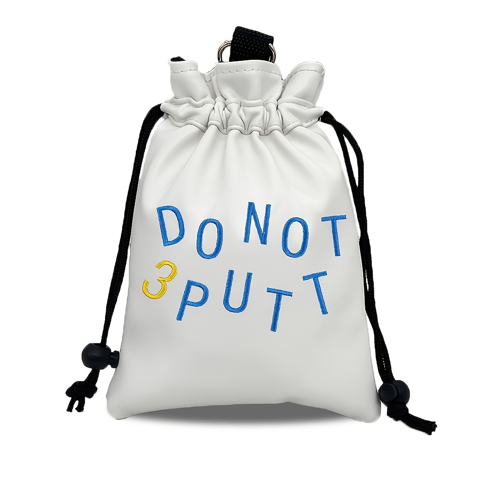1pc Golf Ball Bag, PU Material - đánh giá và giá Golf Bag