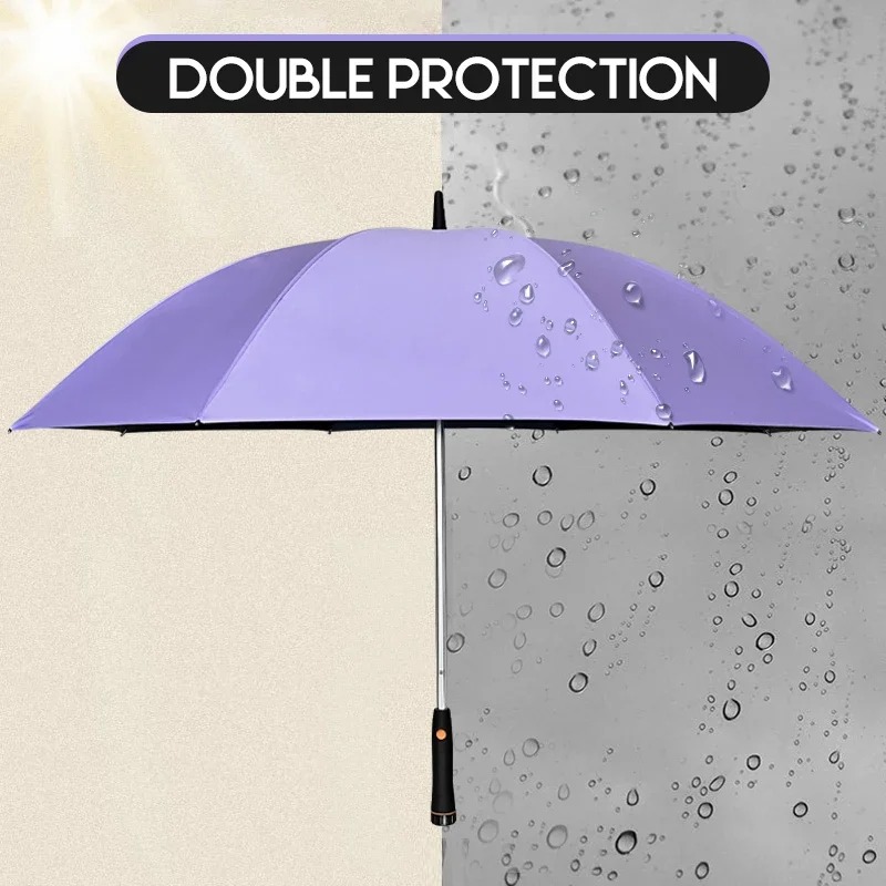 우산 Reinforcement Long Handle U - đánh giá và giá Golf Umbrella Large