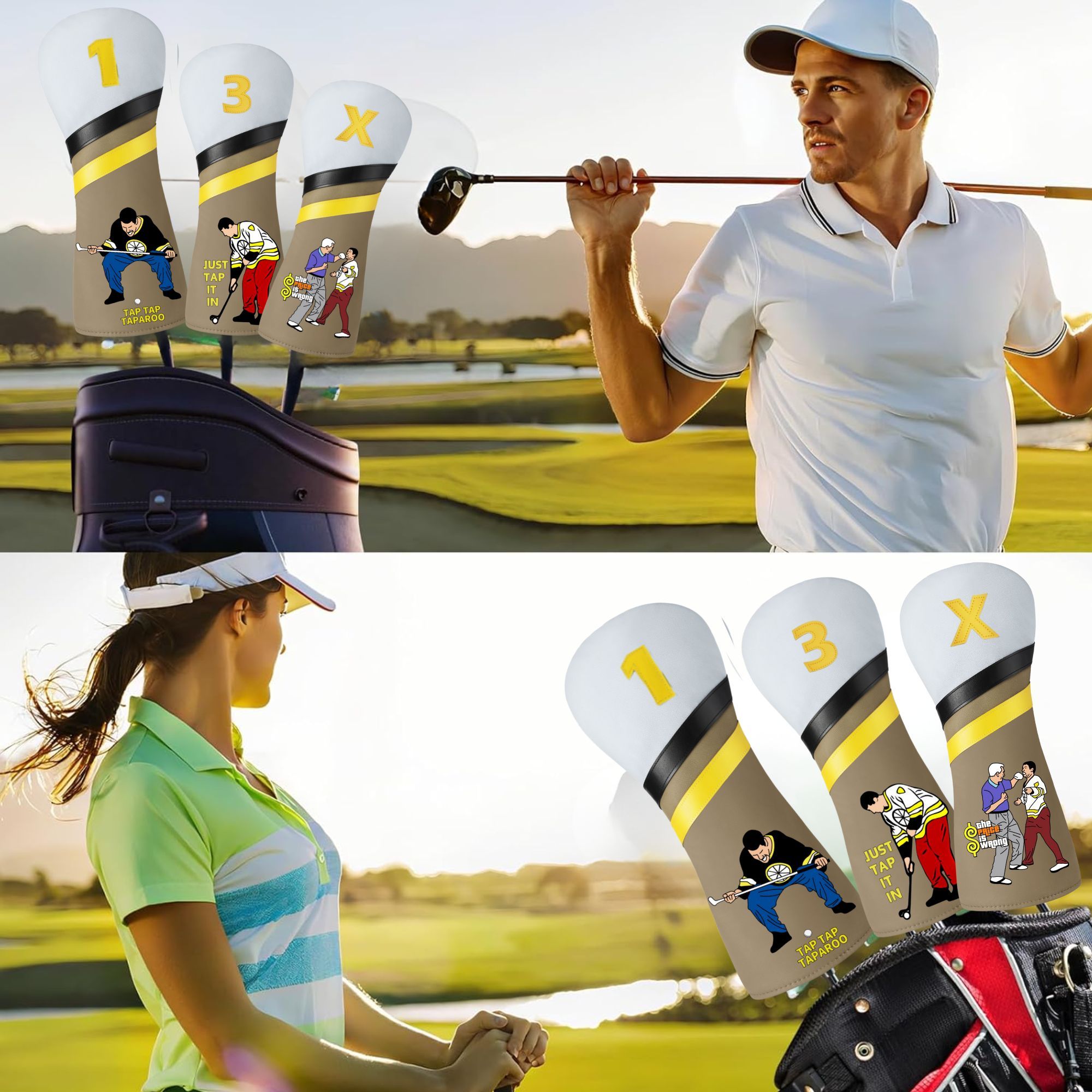 Funny Happy Gilmore Golf Club  - đánh giá và giá Golf Putter