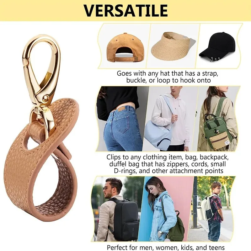 Travel Hat Clip Leather Simple - đánh giá và giá Golf Gloves