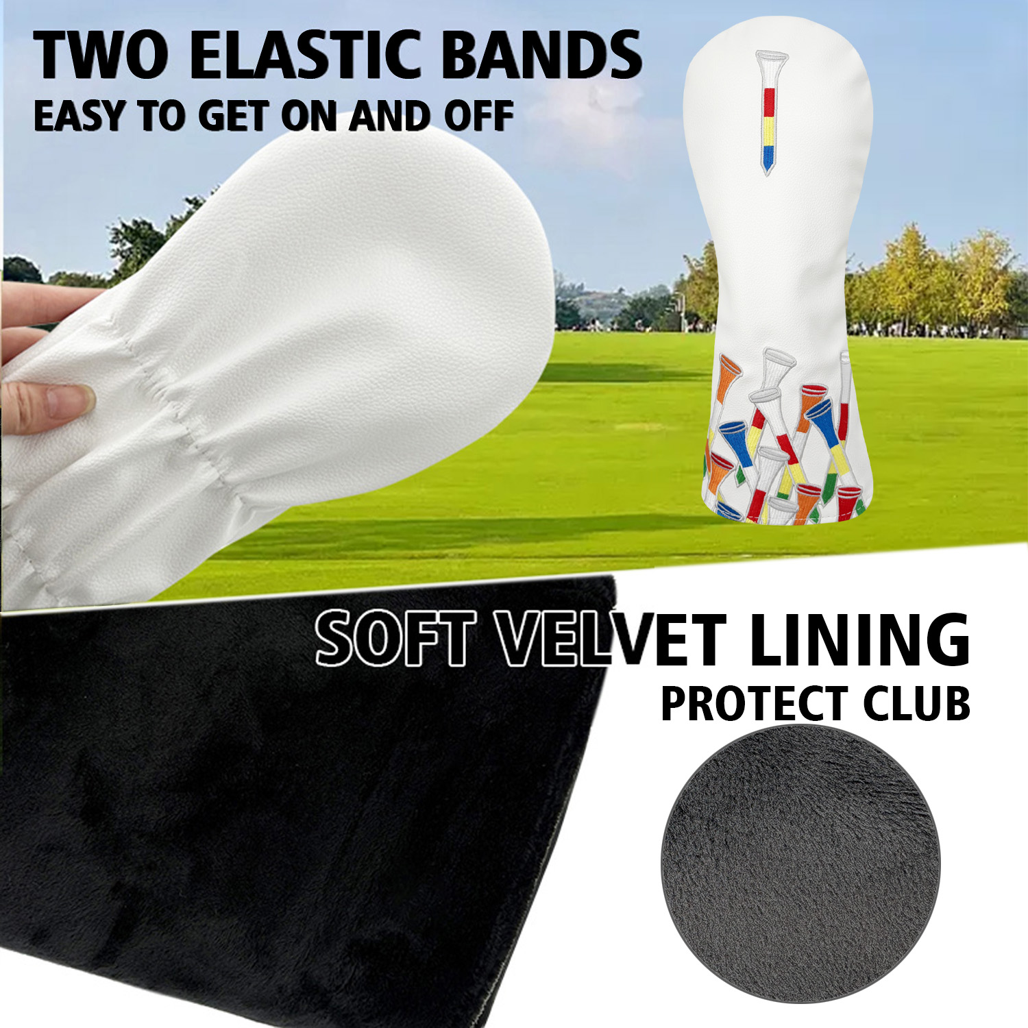 Golf Tee Alphabet Embroidery G - đánh giá và giá Golf Driver